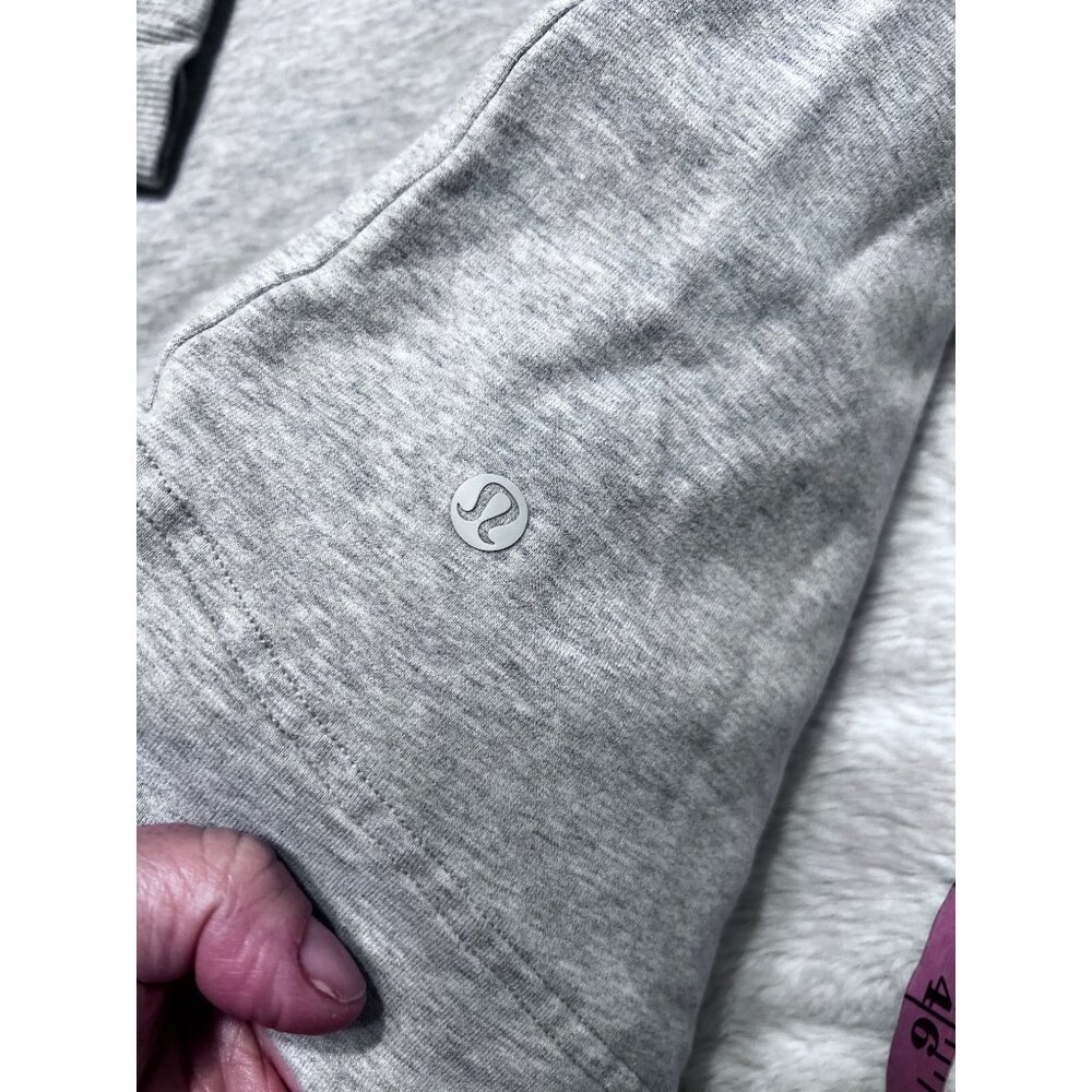 Lululemon Grey Split Pullover Drawstring Hoodie W… - image 6